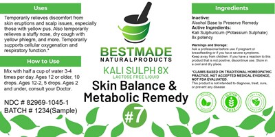 Kali Sulph (Kali Sulph 8x Liquid (lactose Free Liquid))
